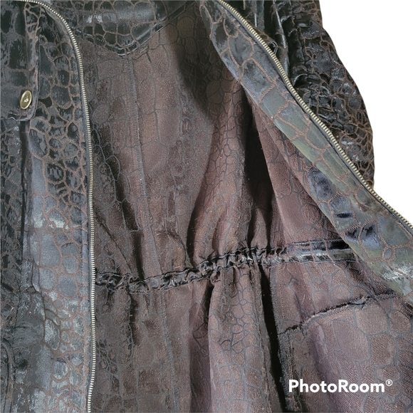 Cheryl Nash Windridge Choc Jacket S - Picture 9 of 10